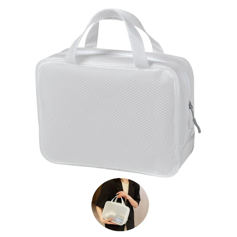 Natiform Pouch Large Capacity Vinyl Bath Pouch Travel Pouch Waterproof
