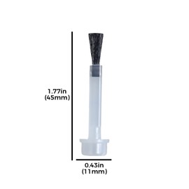 10 nail polish replacement brushes Dipper Brush Nail enhancement tools gel brush nail brush tools, disposable nail art brush, soft bristle nail brush, dip powder replacement brush, flat head brush