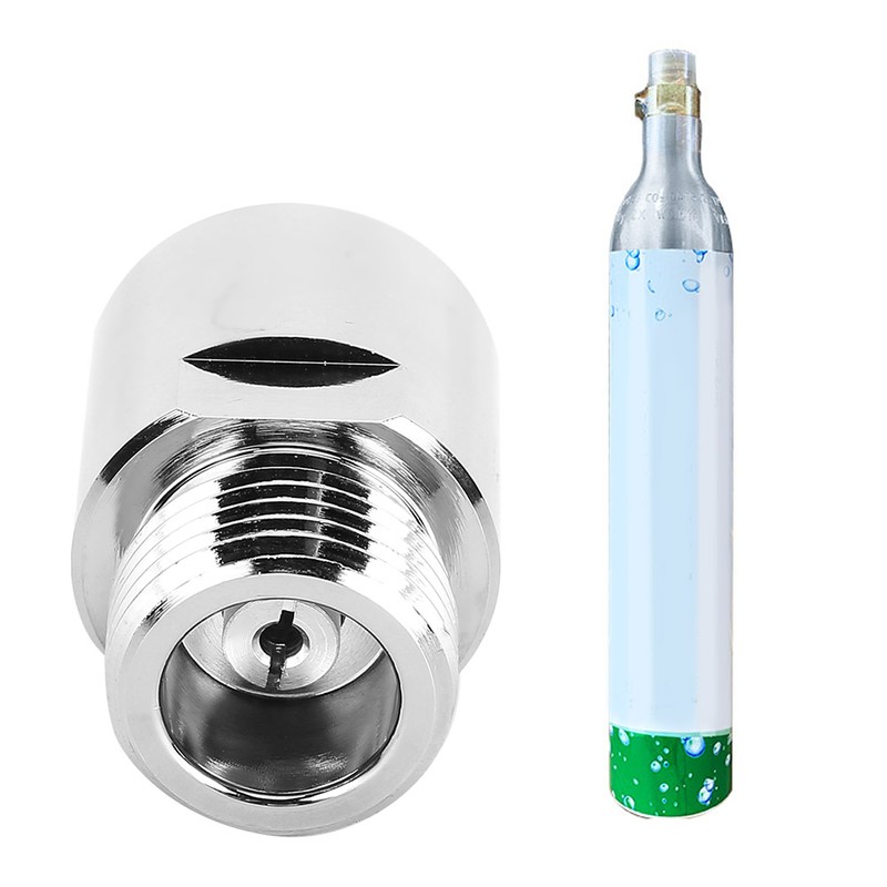 CO2 Cylinder Adapter Female Thread TR21‑4 to Male Thread CGA320