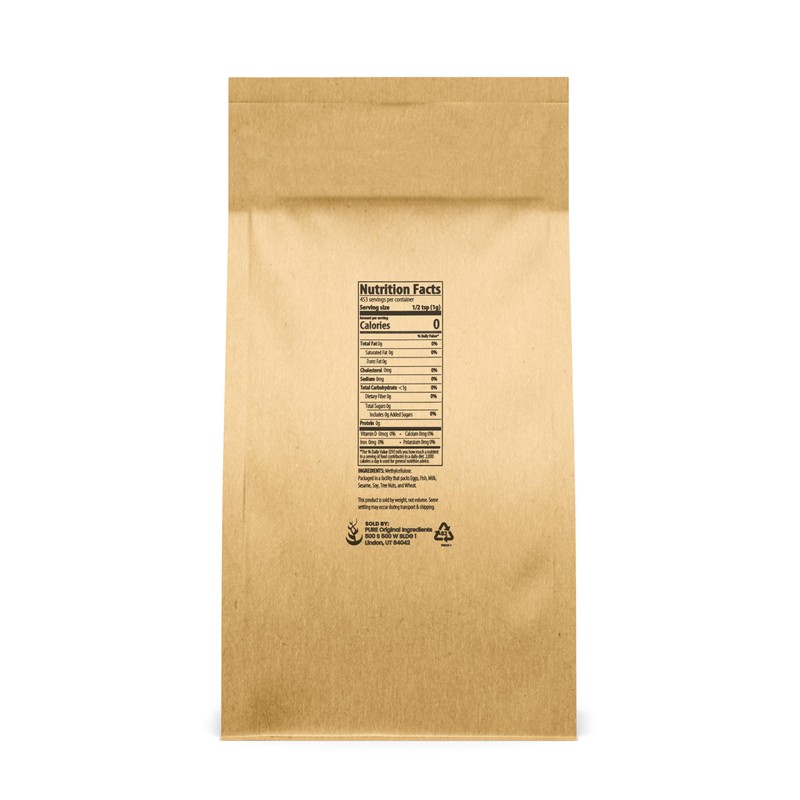 Pure Original Ingredients Methylcellulose (1 lb) Always Pure, Thickener &