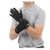 Okima Unisex Faux Suede Abrasion Resistant Riding Gloves [Japan Brand]