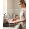 Zitonyang Plastic Serving Tray, 24 Pack Catering Trays Square Serving