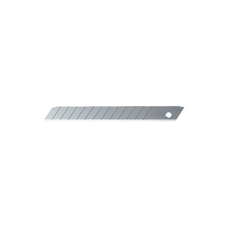 Olfa 9Mm Stainless Steel Snap-Off Blades - 50/Pk