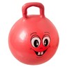 Idena 40093 Jumping Ball Happy Face, 45-50 cm, Red