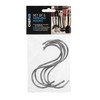 Chef Aid Stainless Steel S Style hanging Hooks pack of