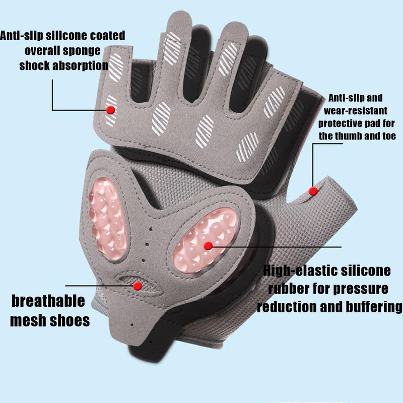 WEZCHUGHAOL Gym Workout Gloves – Professional Ventilated Weight Lifting Gloves