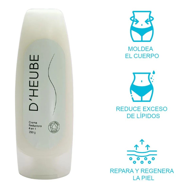 Dheube Crema Modeladora Reductora Abdomen Limón Suave