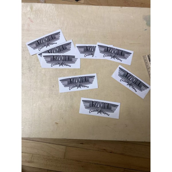Azzkikr Custom Baggers NEW AZZKIKR Custom Baggers Vinyl Sticker. Original
