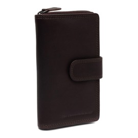 The Chesterfield Brand Charlotte RFID Protection Leather Wallet 9.5 cm, brown, rfid wallet