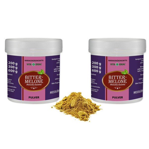Vitaideal® Bitter Melon Powder 2 x 300 g (Momordica Charantia)