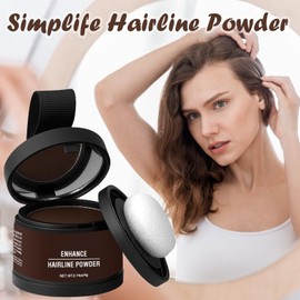 Hairline Powder for Women | Root Touchup Hair Color with Applicator | Waterproof Long-Lasting Hair Concealer Gray Coverage Shading Tool for Instantly Thicker Fuller Look