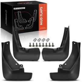 A-Premium Set of 4PCS Mud Flaps Splash Guards Mudguards Mudflaps with Hardware Kits Accessory Compatible with Nissan Kicks 2018-2024, Front and Rear, Driver & Passenger Side