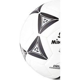 Mikasa Serious Soccer Ball Black Silver White Soft Synthetic Leather  Size 5