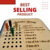 Frustration Rummy Scorecard Board Game - Family Game Night Set