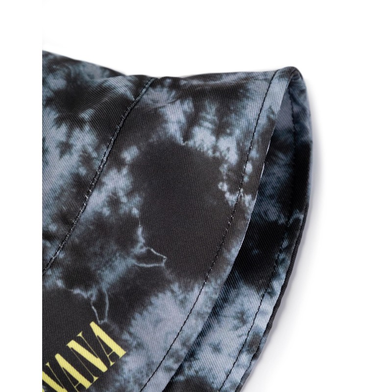 Nirvana Kids Bucket Hat in Black and Grey | Unisex