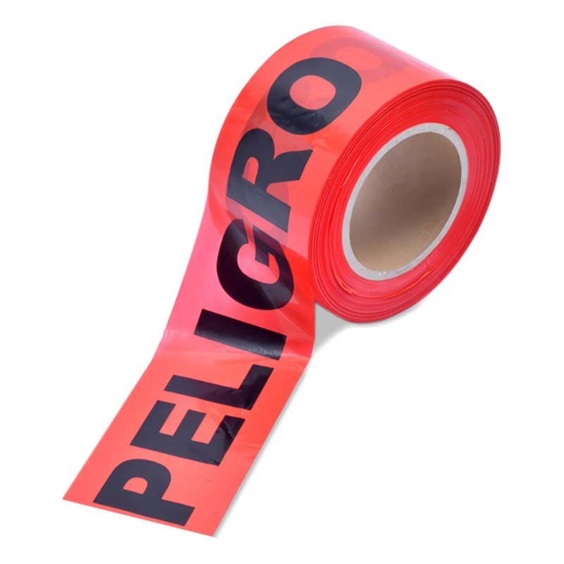 Cinta Delimitadora 'peligro', 304.8m, Truper, 12585 Color Rojo Peligro