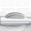 DEVENTORZ Fit 95% Car Car Door Handle Protector, 8 Pcs