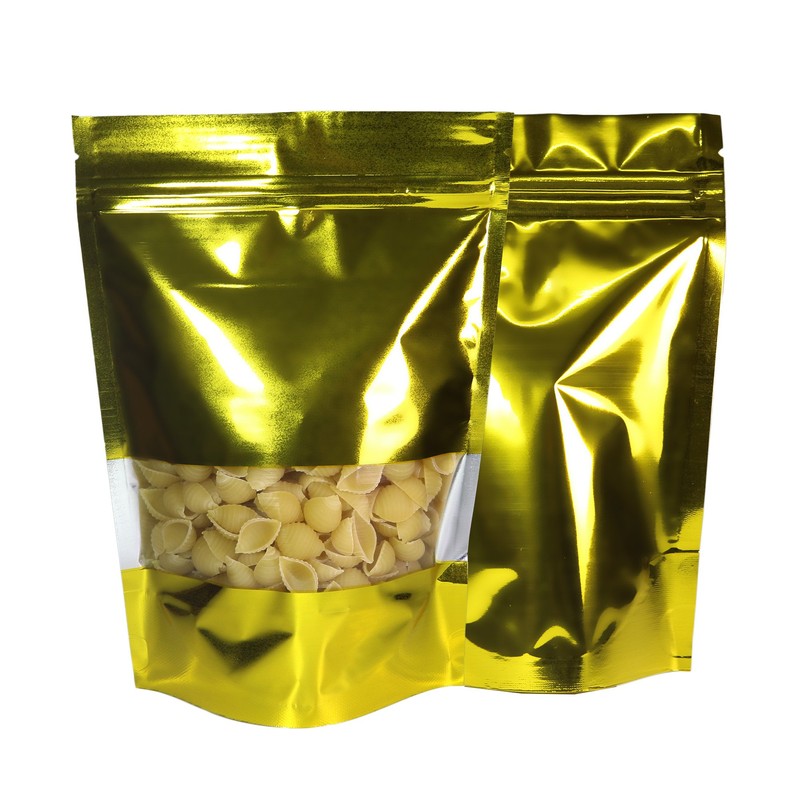 QQ Studio 100 bolsas de aluminio Mylar de colores brillantes
