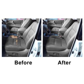 Sekeseauto Front Driver Side Leather Seat Cover Stone Gray Compatible with Toyota Land Cruiser 1998 1999 2000 2001 2002 2003 2004 2005 2006 2007