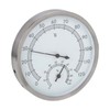 2 In-1 Stainless Steel Steam Room Sauna Room Thermometer Hygrometer