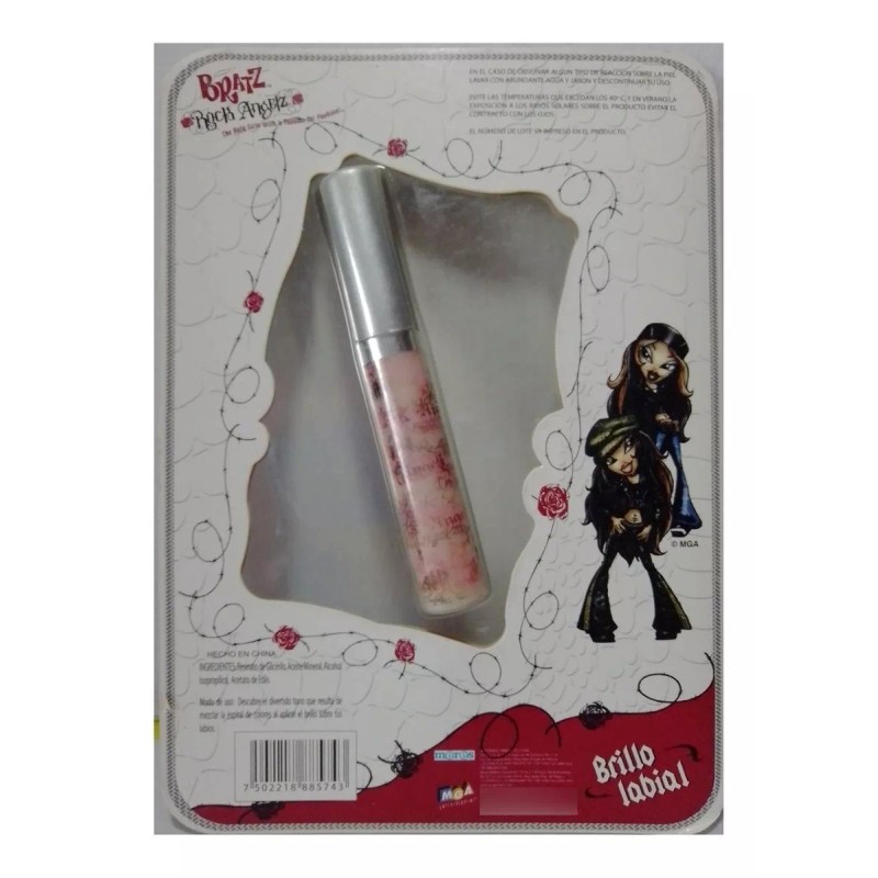 MGA Entertainment Bratz Rock Angels Coleccionable Año 2005 Brillo Labial