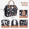 Lekesky 10L Insulated Lunch Bag for Women for Work Lunch