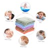 Kisangel 10Pcs Ultra Absorbent Fleece Bath Towels for Newborns and