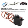 3Pcs RC Servo Lightweight High Torsion Fast Response RC Car