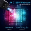 4K USB Camera Manual Zoom Webcam 2.8-12mm Variable Focus PC