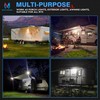 MICTUNING RV Exterior LED Porch Utility Light - 12V 750