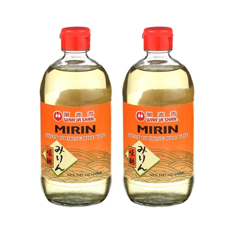 Wan Ja Shan Mirin Sweet Cooking Rice Wine, (2 Pack,