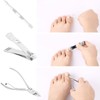 LUPO 12-Piece Manicure Pedicure Cosmetic Set Nail Care Clipper Cuticle