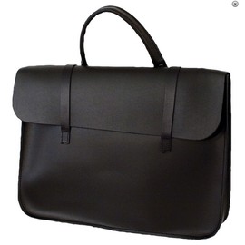 Montford MFC1BK Leather Music Carry Case - Black