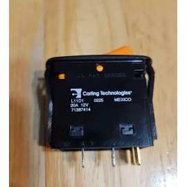 Agco Carling Technologies *** CARLING AGCO L11D1 71387414 Orange Combine Rocker Switch 20A New