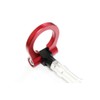 iJDMTOY Red Track Racing Style Tow Hook Ring Compatible With