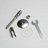 Qunyince 2Pcs Toilet Seat Fixing Hinge Compatible with HARO &