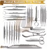 Medentra Dental Sealants Tray Crown Restorative Composite Operative Dentistry instruments
