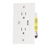 Smart Wall Outlet USB Voice Control Multifunctional WiFi Wall Socket