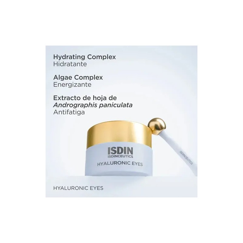 Isdinceutics Hyaluronic Eyes 15 G Contorno Ojos Antiarrugas