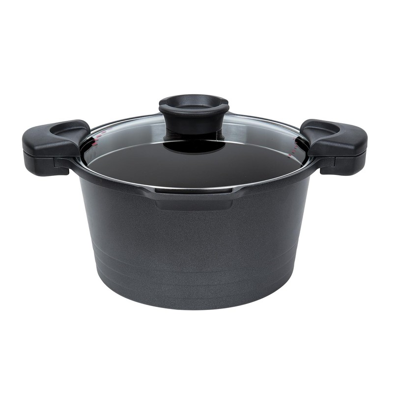 MasterPan 5 QT. Non-Stick Stock N’ Pasta Pot w/Locking Handles