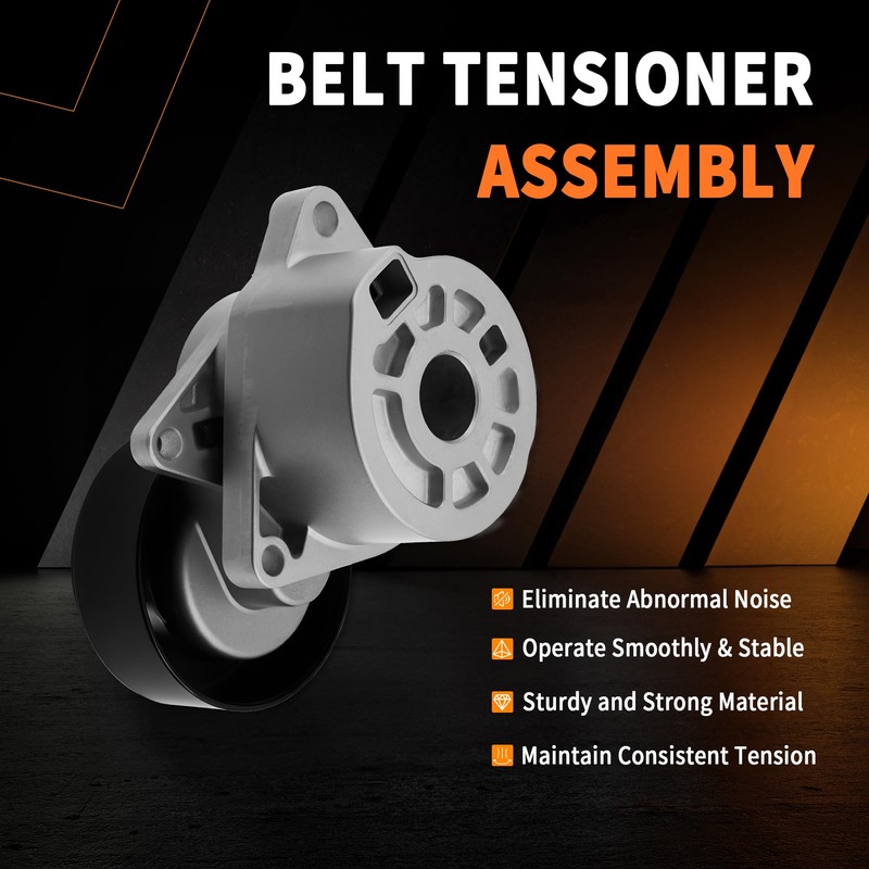 GLOCRORET Serpentine Belt Tensioner Kit Compatible with Nissan Rogue 2008-2013,