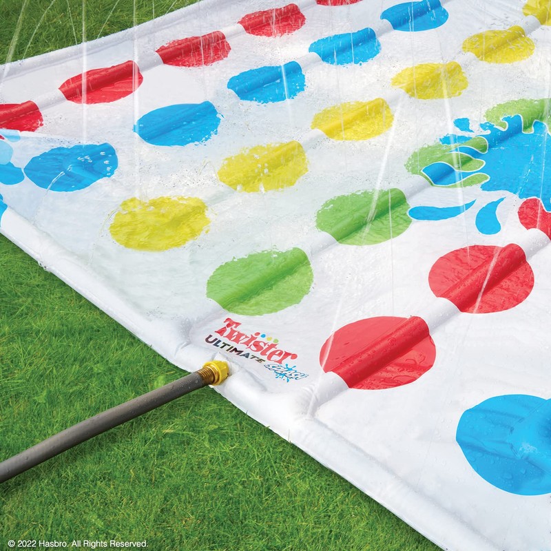 Hasbro Twister Ultimate Splash – Giant Outdoor Inflatable Water Twister