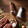 24 Pieces Clear Tower Glass Salt and Pepper Shakers, 1