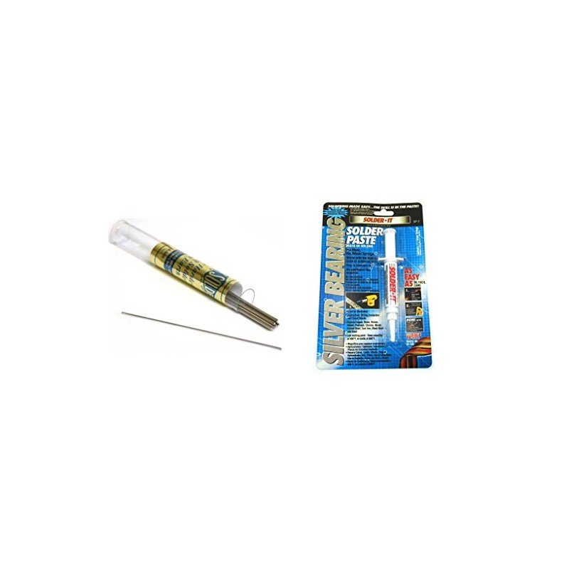 Tix Solder for soldering Jewelry & Metals with Silver Bearing