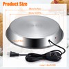 Large Chicken Water Heater Base, 15" Metal Heated Chicken Waterer