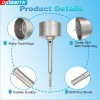 Dkibbith 2-1/2" Concrete Hole Saw, Tungsten Steel Core Bit for