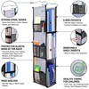 ABRA® 3 Shelf Hanging Locker Organizer for School, Gym, Work,