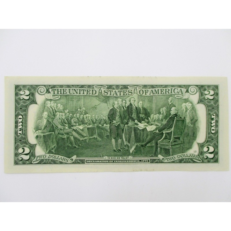 Unbranded Happy Thanksgiving $2 Bill Uncirculated Genuine US Currency Collectable