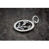 Sterling Silver Scottish Thistle - SMALL, Double Sided - (Charm