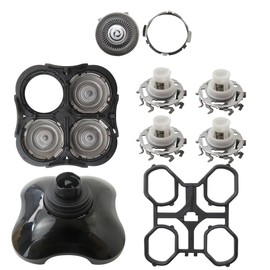 GRABOTE 2025 New Full Replacement Shaver Head for P-hilips Norelco RQ10, RQ11, RQ12, S5000, S7000, S9000, SH98 Series